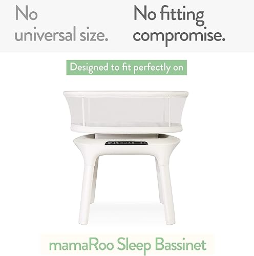 Miniatura 2 de Sábanas de moisés compatibles con el moisés Mamaroo de 4moms, se adapta a colchón de moisés ovalado de 18 x 30 pulgadas, 100% algodón jersey, suave,