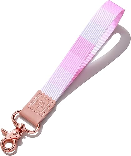 Miniatura 1 de Llavero de muñeca para llaves, diseño original, bonita correa de llavero  Soporte para tarjetas de identificación para llaves de coche