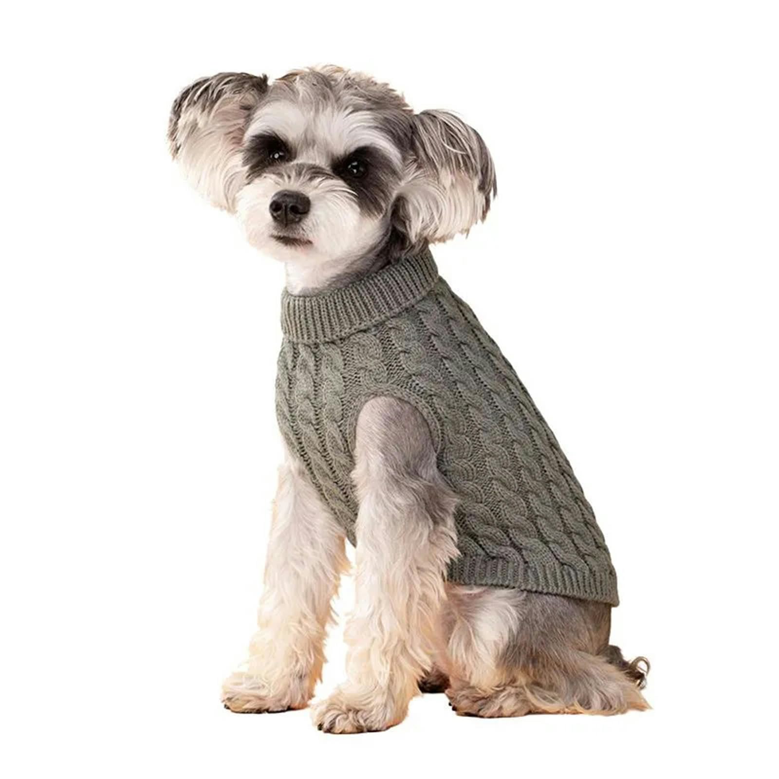 Regenmantel Hund Hundepullover Für Kleine Hunde Welpe Kleidung Winter Warmer Rollkragenpullover Schnauzer Chihuahua Mops Kostüm