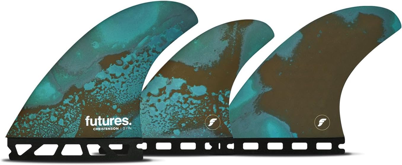 Futures Fins Christenson 5-Fin Set - Blue/Brown
