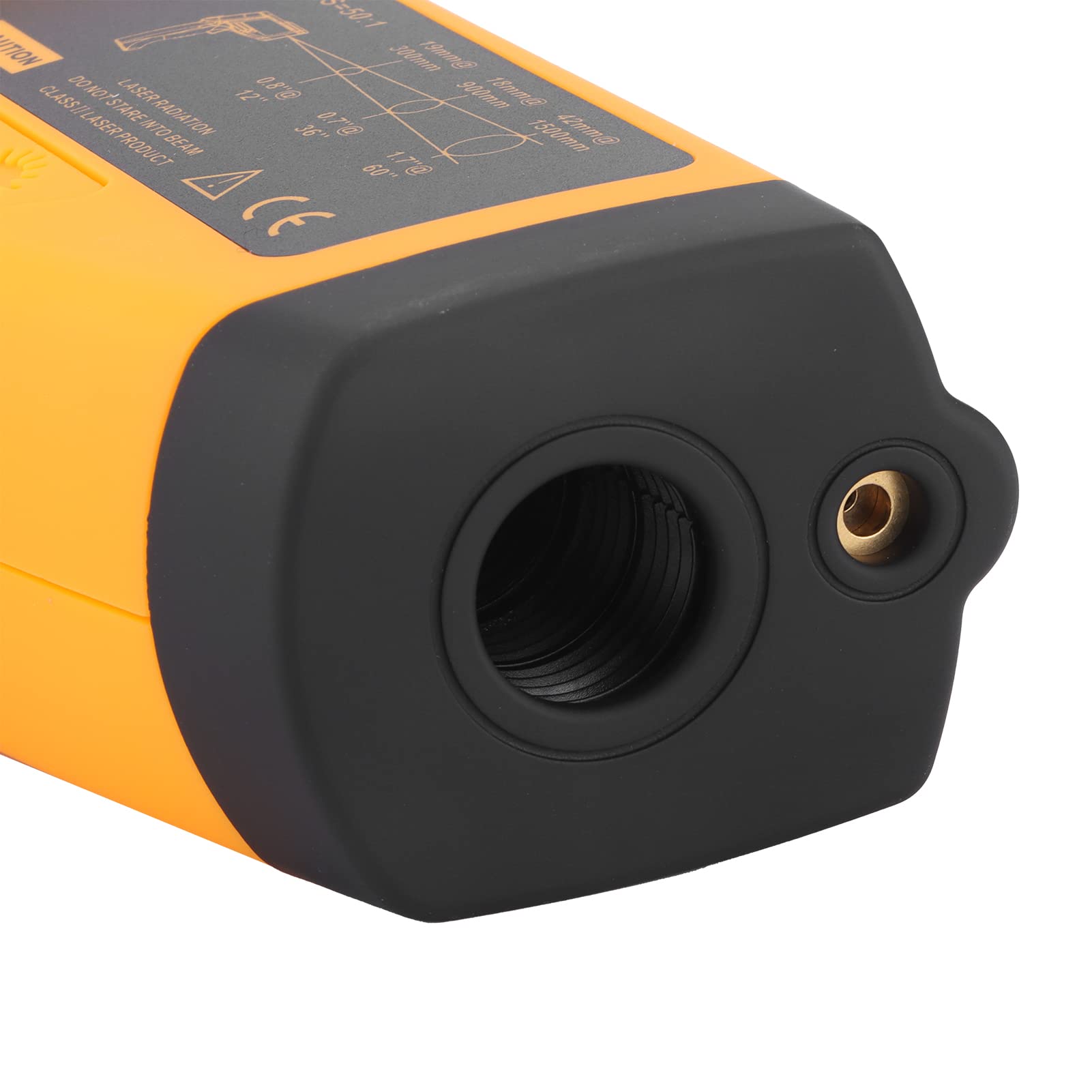 GM1150A - Termometro a infrarossi senza contatto con display LCD per misurazione della temperatura industriale, in ABS leggero e durevole