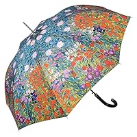 VON LILIENFELD Umbrella Gustav Klimt Flower Meadow Automatic Open Art stable windproof