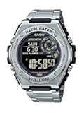 MWD100H Series | Men’s Digital Watch | 1/100 SEC Stopwatch | Countdown Timer | LED Light | 100 Meter Water Resistance | Multi Function Alarm | Auto Calendar | Dual Time | 10 Yr Battery