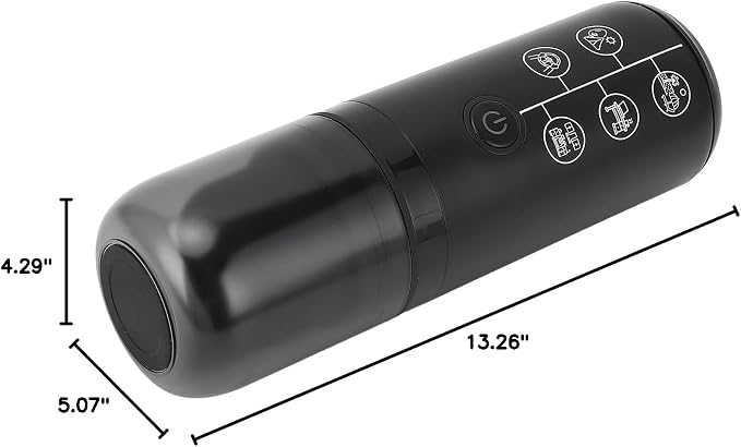 Cafetera Portátil Recargable Cápsulas 120ml 17 Bar Presión Automática miniatura 2