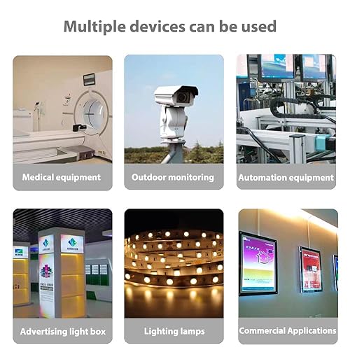 Miniatura 6 de Fuente de alimentación conmutada de 24V 10A, regulador de voltaje ACDC, CA 110V220V a DC 24V 10A 240W convertidor de adaptador de corriente para