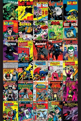 Batman - Comic Poster / Print (Comic Covers) (Size: 24 x 36) by Posterstoponline