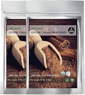 Sponsored Ad - Naturevibe Botanicals Premium Quality Organic Ceylon Cinnamon Powder (2lb), Ground | Raw, Gluten-Free & No...