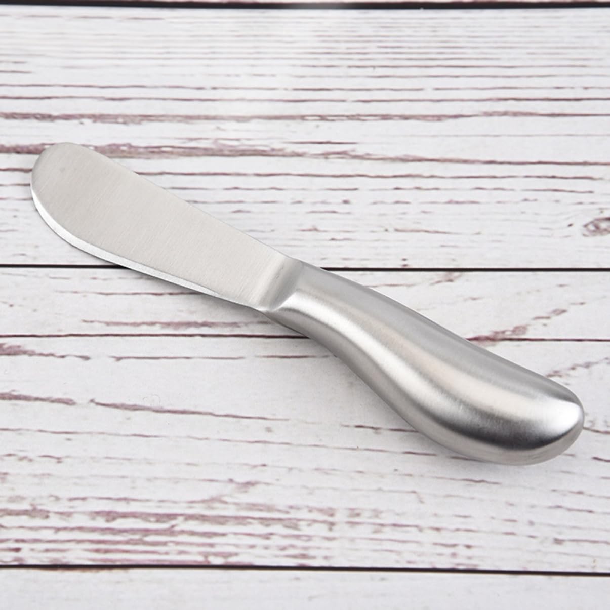 PRETYZOOM Ergonomic Butter Spreader Stainless Steel Cream Knife Jam Spreader Ideal for Baking Catering