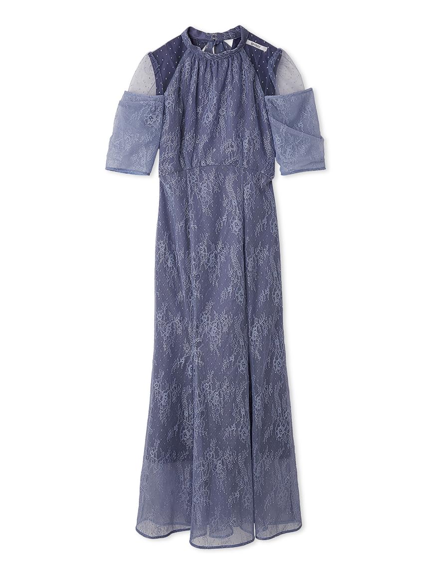 Amazon.co.jp: [スナイデル] シアーショルダーレースドレス SWFO254145