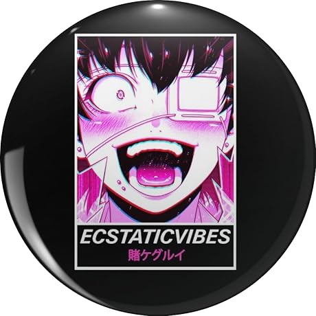 "ECSTATIC VIBES 2" - Kakegurui Fashion Lapel Pin 
