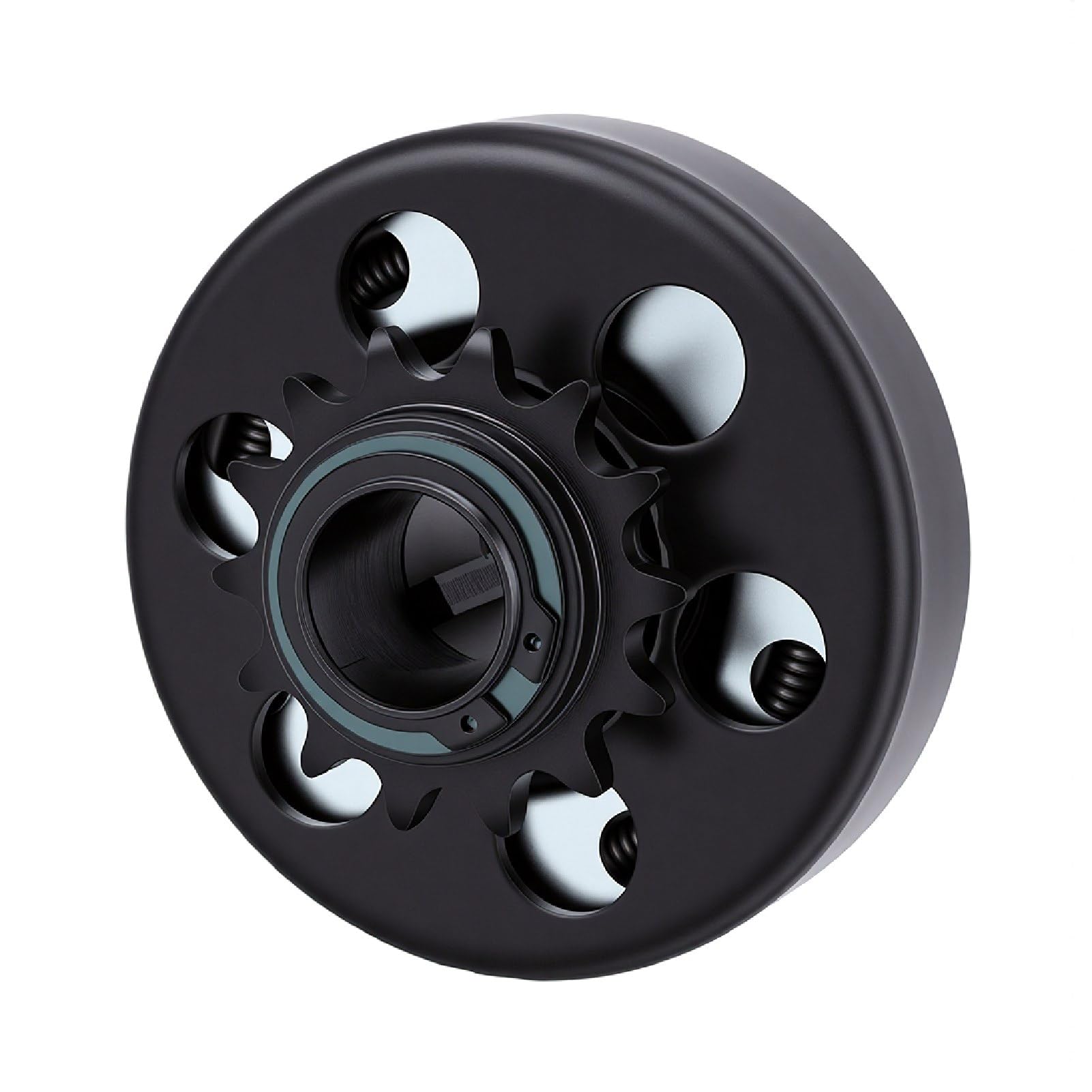 Tnfeeon Embrague Centrífugo de 14 Dientes, Hierro de 1 Pulgada de Diámetro Go Kart Embrague 2300 RPM Compromiso, Cadena 420 13 Apto para Mini Bicicleta Go Kart Cortacésped 212