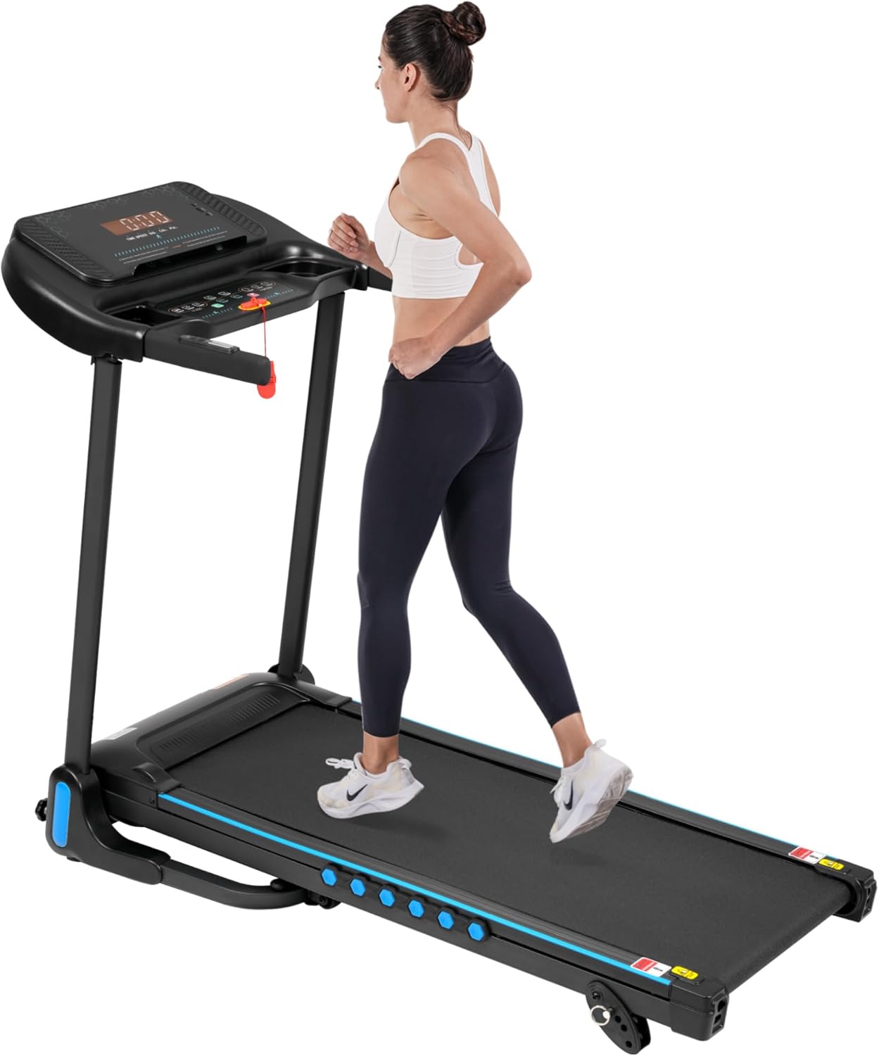 Caminadora Merax N728P266, 3.0 HP, Plegable, 350 lb