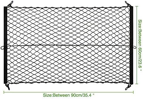 AndyGo Car Trunk Elastic Cargo Net Fit for Mazda 2 5 6 Series CX-5 CX-7 CX-9 Atenza Axela MPV RX-7 RX-8