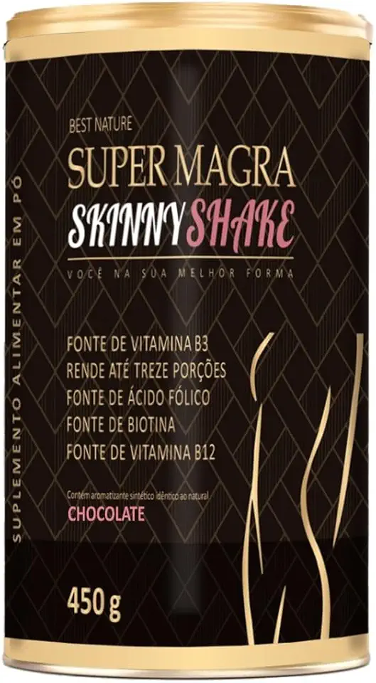Super Magra Shake De Emagrecimeto Rapido 21g Proteina 18 Vitaminas Minerais