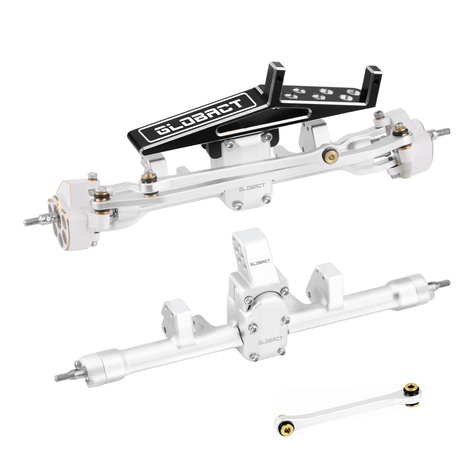 Amazon.com: GLOBACT SCX24 Axles +11mm Widened CVD Steering Angle