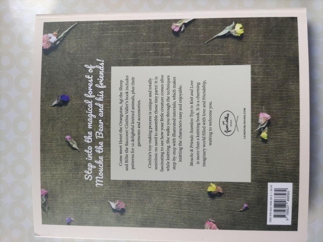 mouche&friends 編みぐるみ本 英文パターン ち*ー様 Mouche&friends