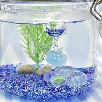 Amazon.co.jp: フォーカート かわいい手作り ガラス細工 浮玉