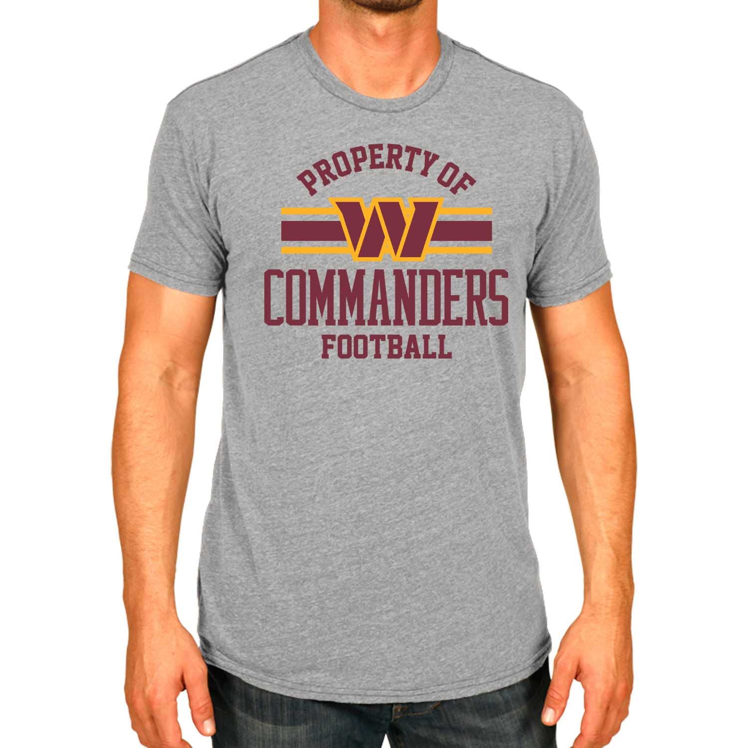Team Fan Apparel NFL Adult Property of T-Shirt - Cotton & Polyester - Show Your Team Pride with Ultimate Comfort and Quality