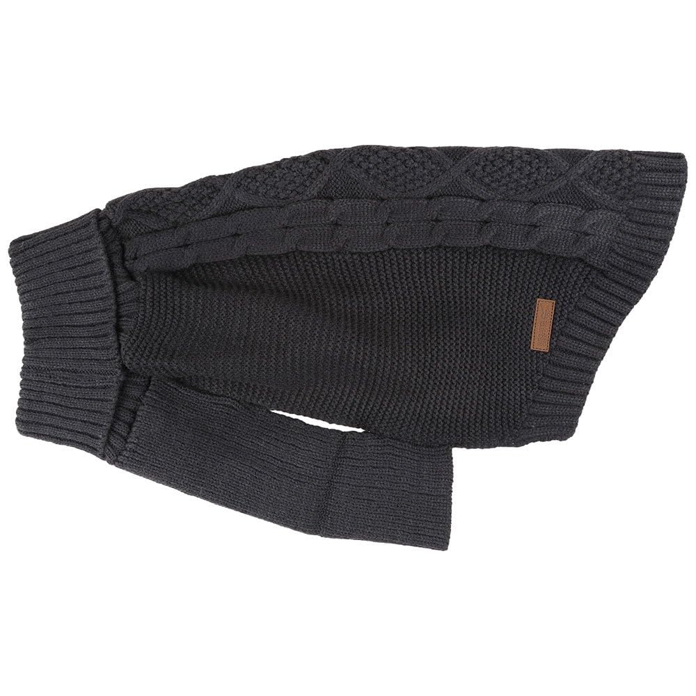 Regatta Dog Cable Knitted Cosy Hi Neck Jumper, Hardwearing Rib - Perfect for Outdoors, Cold Walks