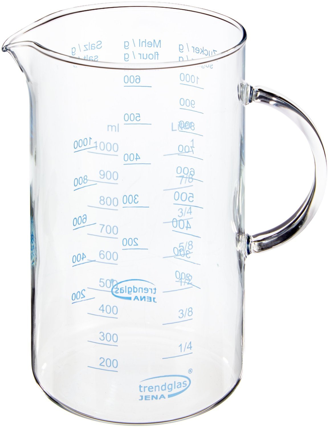 Trendglas Jena Meßbecher Set (1 / 0,5 Liter)