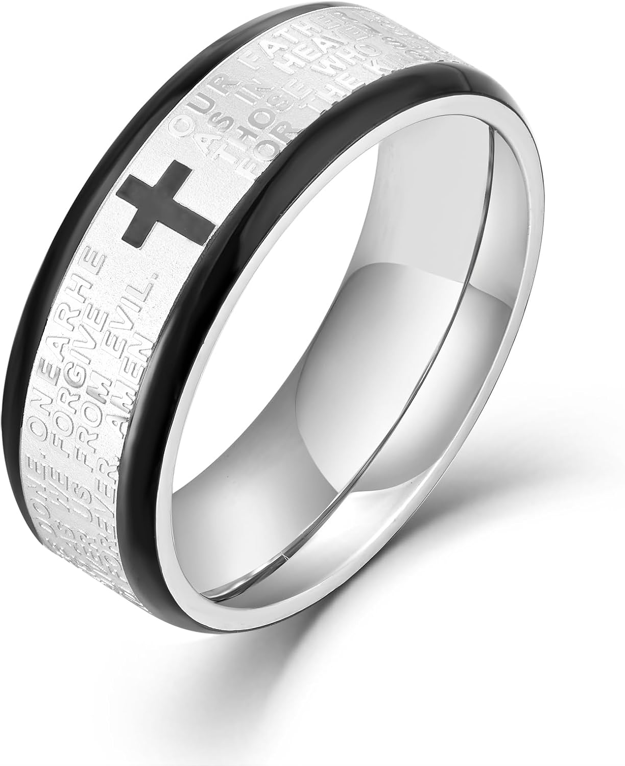 Men's Rings,Stainless Steel Cross Rings for Men Jamaica Ubuy