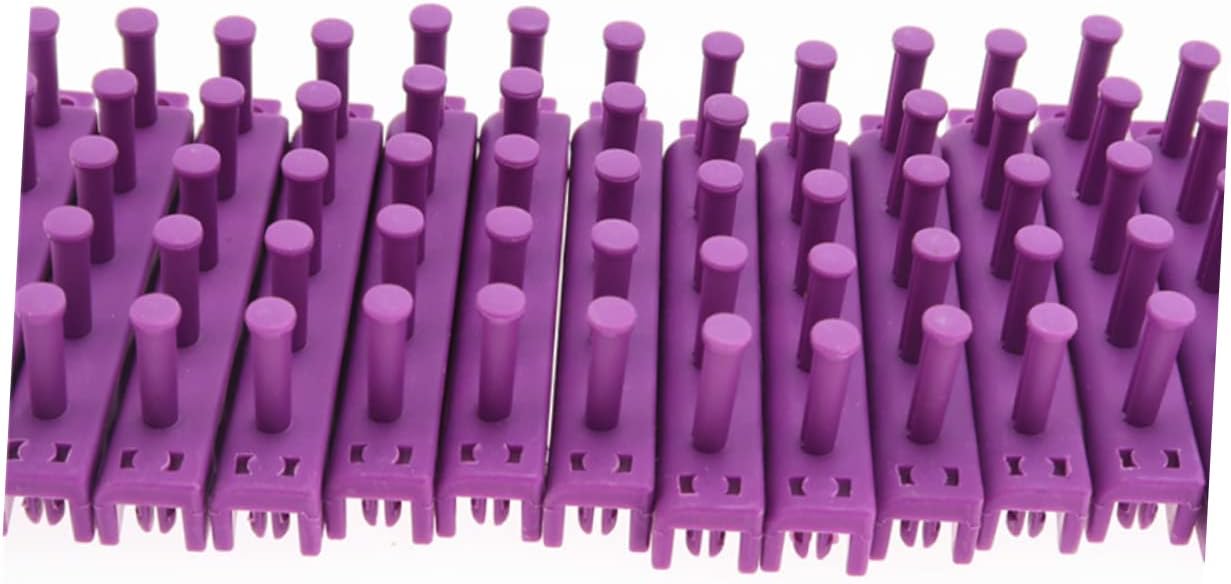 Uonlytech Adjustable Knitting Looms Set Round Circle Loom DIY Tool for Scarves Hats Socks More for Beginners Experienced