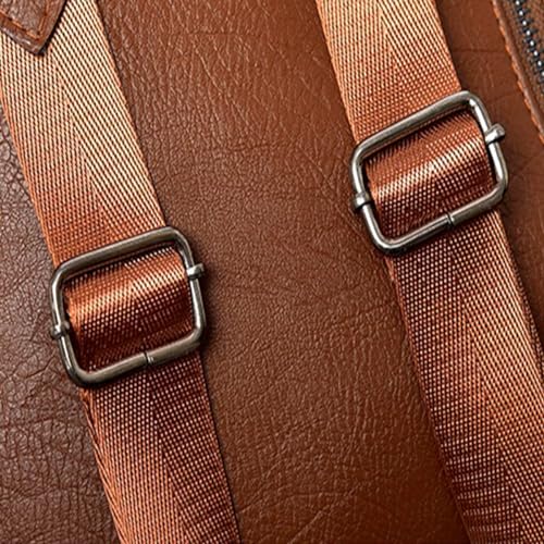 Mochilas Femininas Escolar Bolsa De Viagem Faculdade (Marrom)