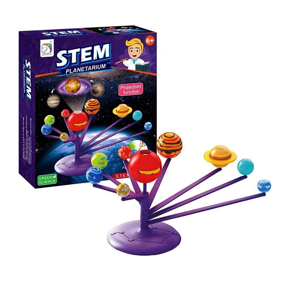 Buy Solar System Projector with 9 Solar System DIY Model Science Kit