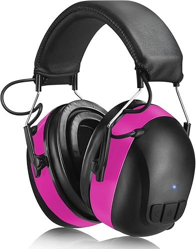 Miniatura 9 de Almohadillas de Gel para los Oídos Auriculares de Protección Auditiva Bluetooth 5.4, Auriculares con Cancelación de Ruido de 30dB, Orejeras de Gel