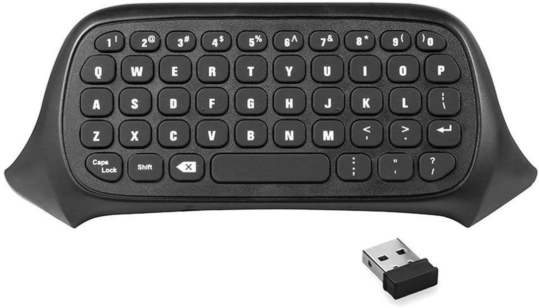 Gwendoll 47 Keys Wireless 2.4G Handy Mini Gaming Keyboard Gamepad