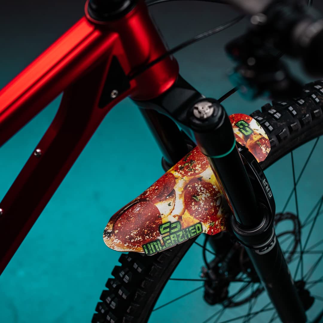 Garde-boue VTT Unleazhed M01 - Polypropylène 1,2 Mm - Compatible 24" à 29" - Fabriqué En Allemagne Accessoire VTT Qualité