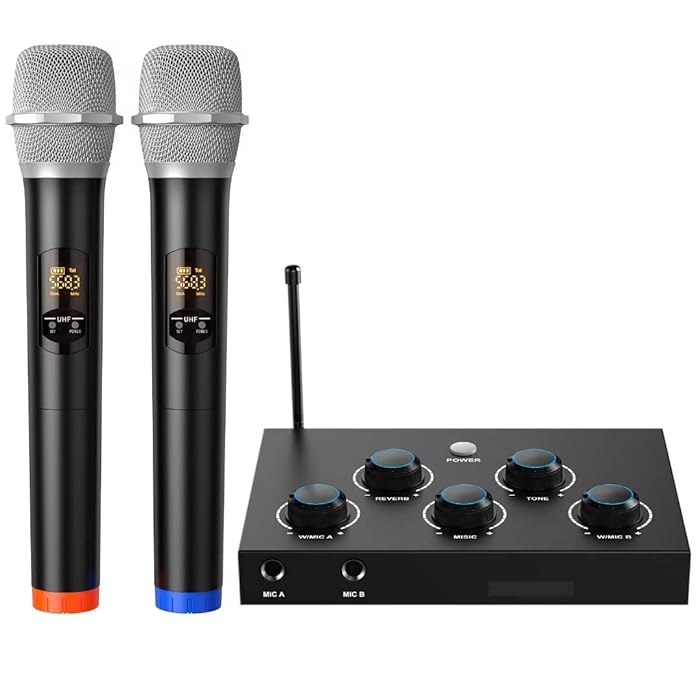 Buy DIGITNOW!Portable Karaoke Microphone Mixer System Set, with Dual