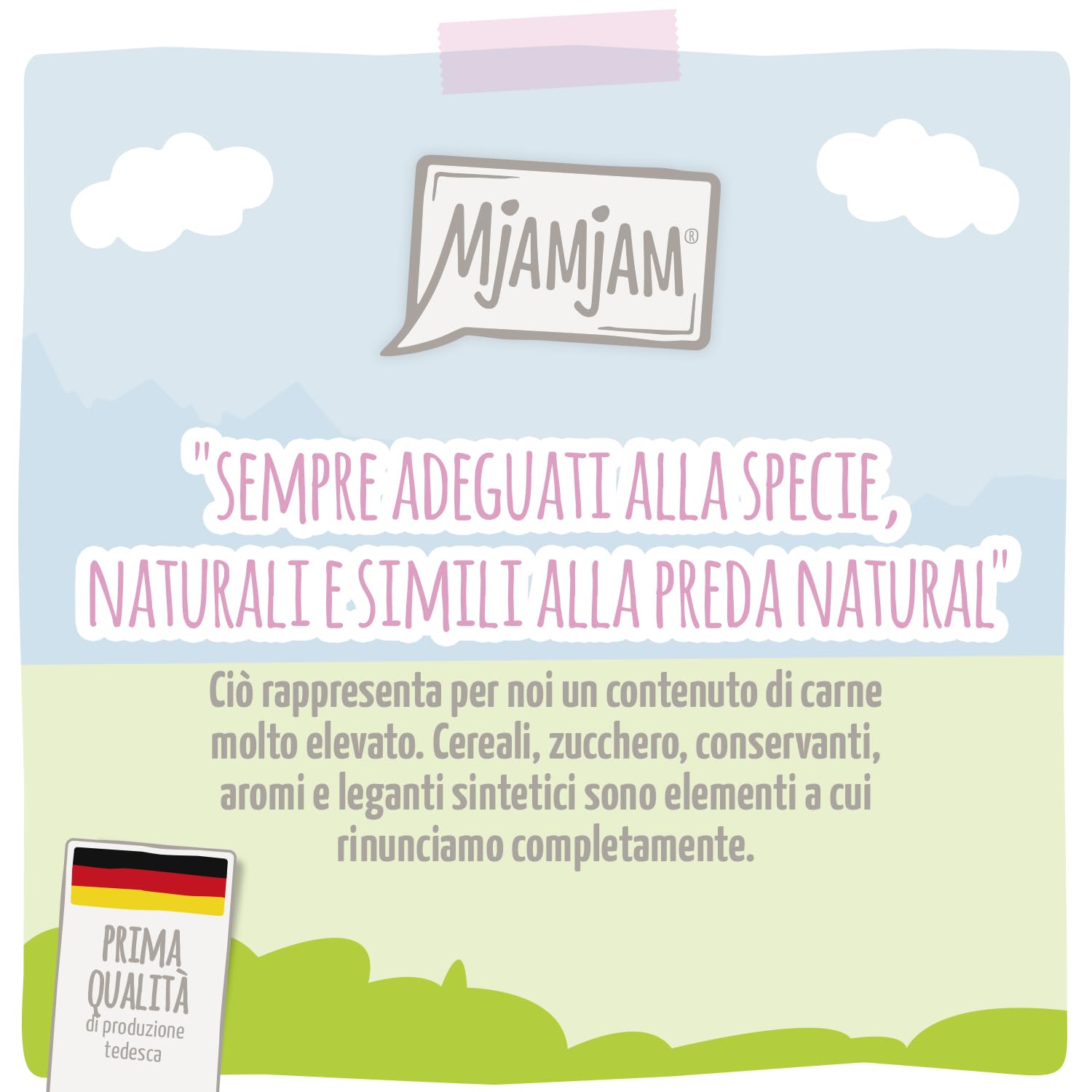 MjAMjAM - Crocchette premium per gatti - Pasti croccanti - Filetto di salmone fresco e pollame, confezione singola (1 x 1,5 kg), senza cereali