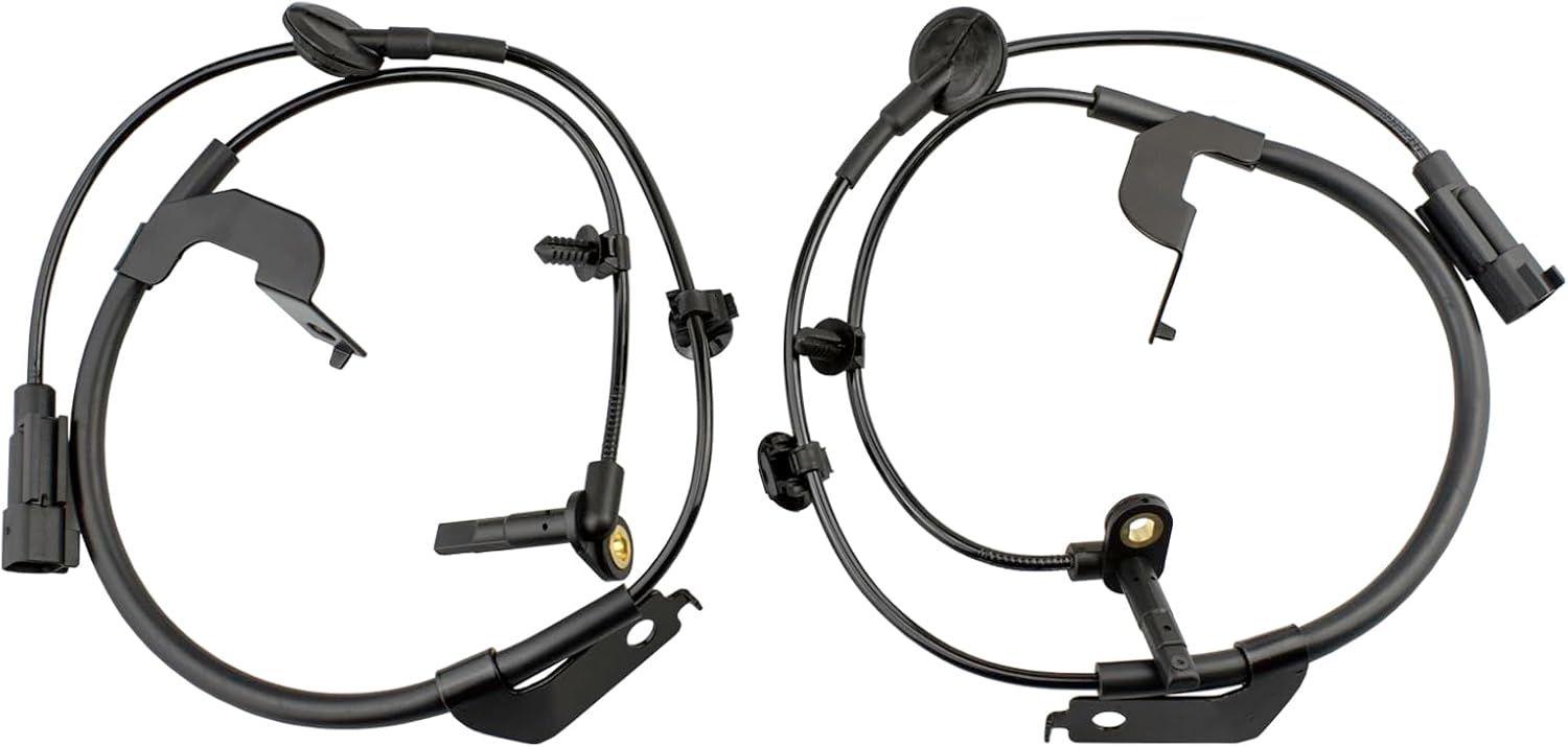 Ruizure Front ABS Wheel Speed Sensor (Pair) for Dodge Journey Dodge Avenger Chrysler 200 Chrysler Sebring
