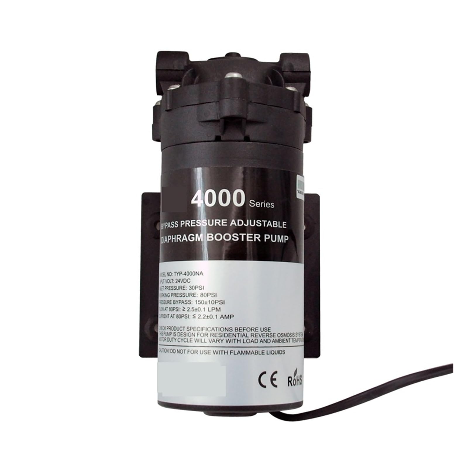 Kakak One Color 400Gpd Water Filter Ro Booster Pump 4000Na Reverse Osmosis Drinking Water With High Filtration Rate And High Flow