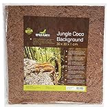 fondo de reptiles y democracia Fibra de coco Reptiles Planet - Fondo para Reptiles/Amphibianos Jungle Coco Background 30 x 30 x 1 cm