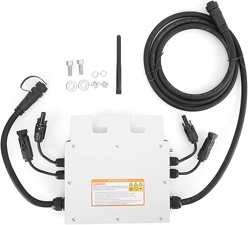 Miniatura 9 de SG500MD 500W Micro Inversor Solar Inversor Micro Grid Atado Inversor Solar Grid Tie Microinversor IP65 Impermeable 120230V Identificación automática