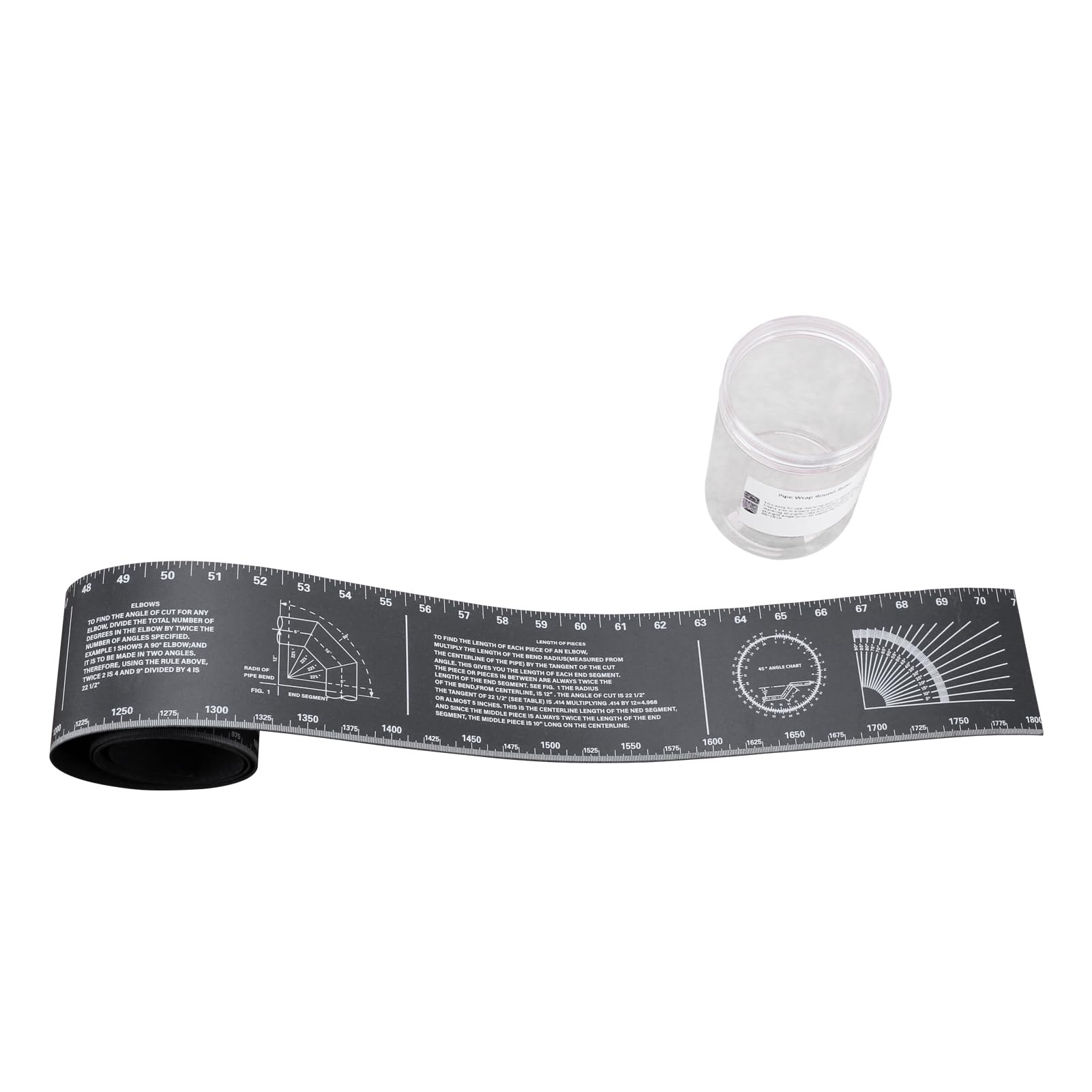 Pipe Measure Tool - Angle Gauge for Welding & Layout -4