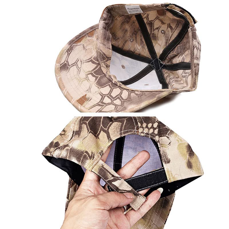 Outdoor Sports Gear Hiking Fishing Hunting Shooting Combat Baseball Cap Tactical Camouflage Cap - Green CP