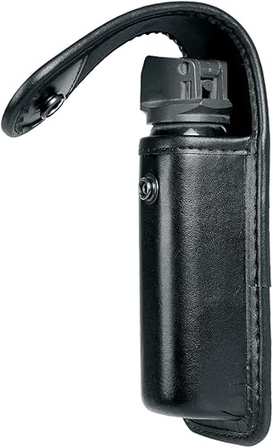 Vista 22 de TAFTACFR Moldeado OC/Mace - Funda de spray de pimienta con solapa superior, funda de spray de pimienta OC/Mace, bolsa negra oculta