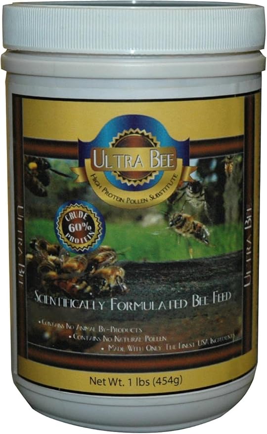 Mann Lake Ultra Bee Pollen Substitute, High-Protein Dry Feed for Healthy Bee Colonies to Support Brood Growth & Vitality, Nutrient-Rich with Vitamins and Amino Acids, No Animal by-Products, 1-Lb