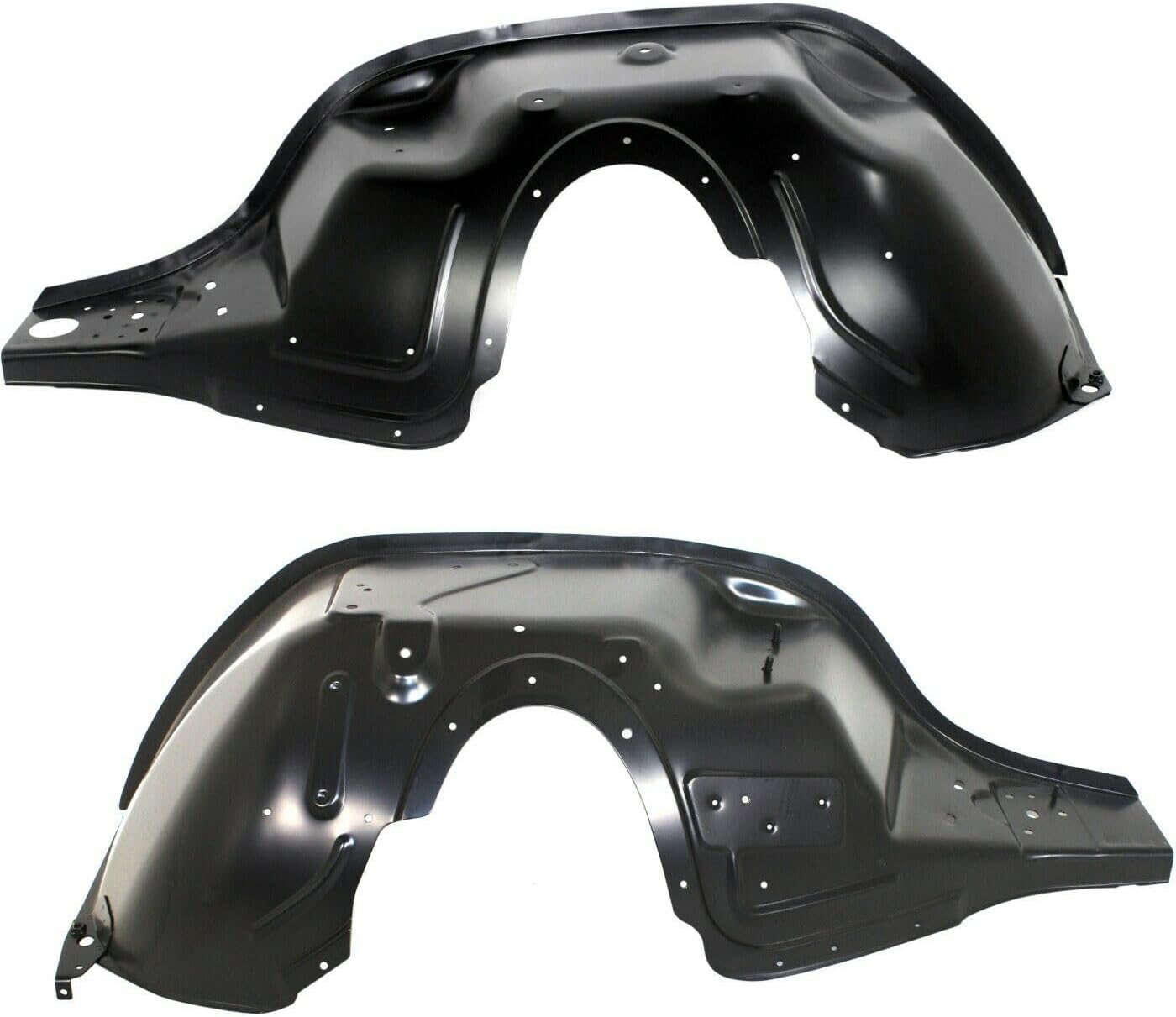 2pcs Wheelhouse Fender Liner Set Front Left Driver Side 13452316 CH1246101 CH1247101