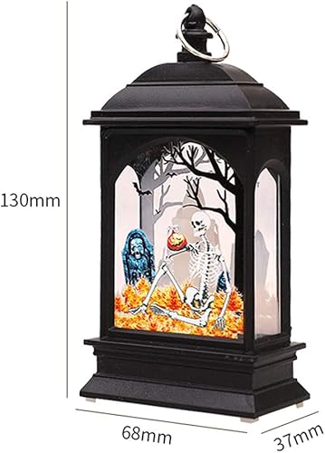 Miniatura 4 de Decoraciones de Halloween para interiores, luz nocturna con luz LED de Halloween, accesorios decorativos de plástico brillante, regalo de noche,