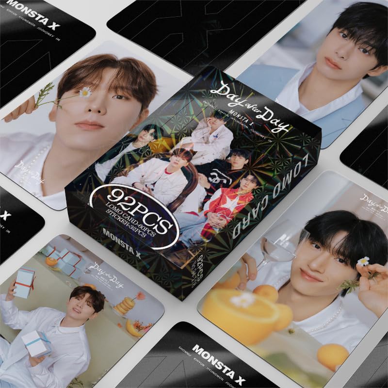 Korean star 92 small cards star peripheral collection card MONSTA