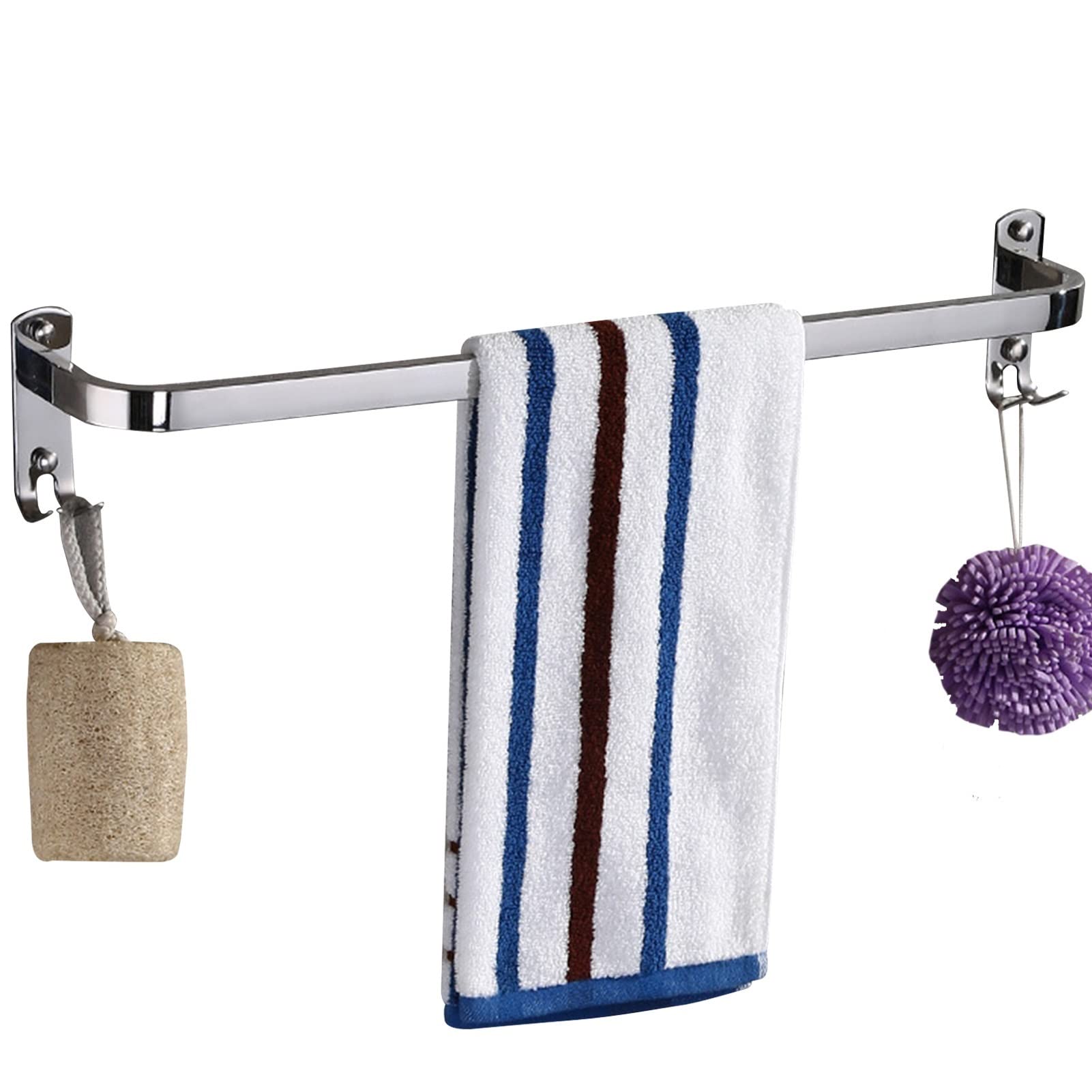 Porte-serviettes multifonctionnel SUS304 pour une cuisine et douche rangées