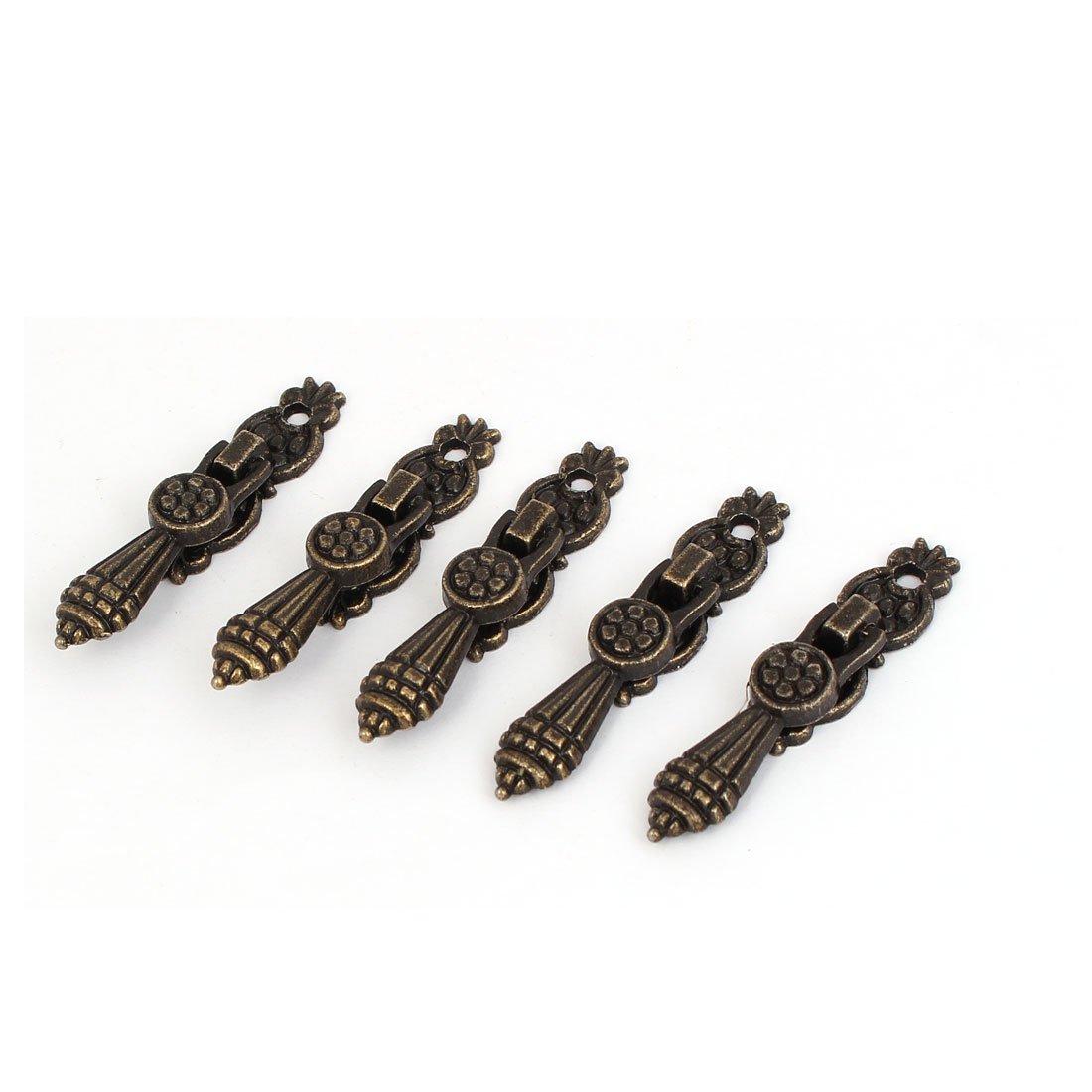 Sourcingmap Wooden Cosmetic Case Jewelry Box Drawer Handle Pull Knob Grip 5pcs