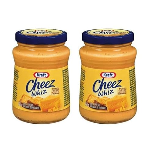 Kraft Cheez Whiz Cheese Spread, 250g8.8oz (paquete de 2) Enviado desde Canadá