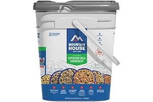 Mountain House Expedition Bucket: 30-Day Food Supply for Backpacking and Camping Adventures