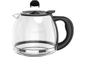Replacement Carafe for Black and Decker Coffee Makers (12 Cups)
