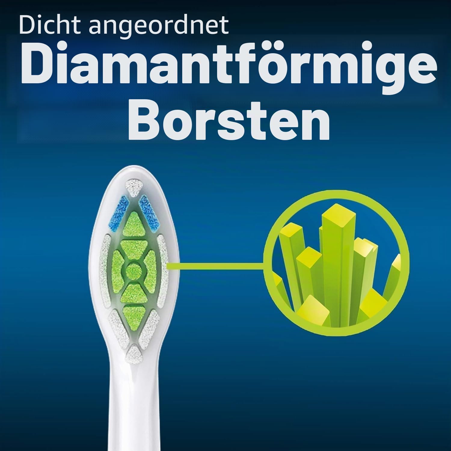 Philips Sonicare W2 Optimal Ersatzbürstenköpfe (weiß, 1er Pack (6))